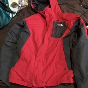 Red Men North face, northface large